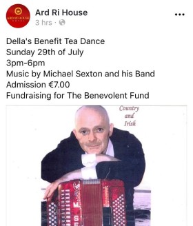 Poster: Della’s Benefit Tea Dance