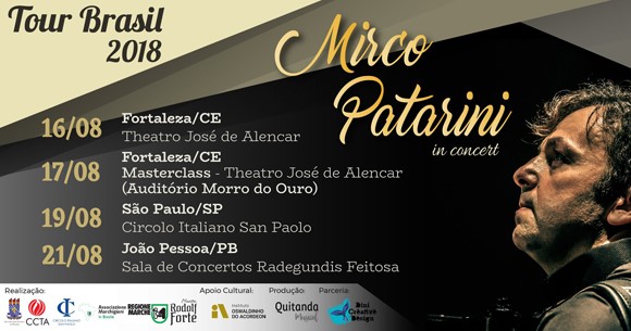 Mirco Patarini Brazil Concert Dates