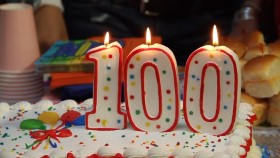 100 years candles
