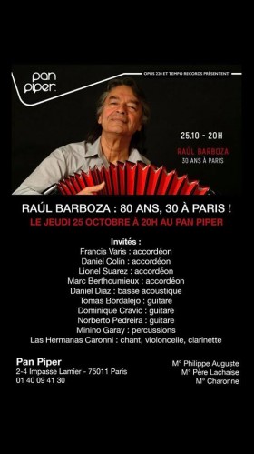 Raul Barboza Birthday Concert