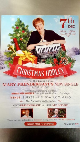Mary Prendergast CD Launch Poster