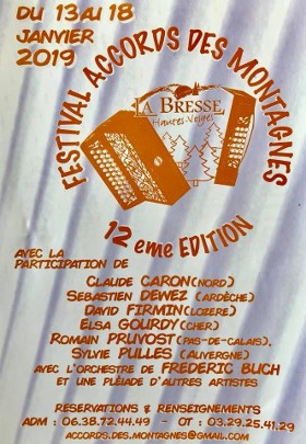 Festival Accords des Montagnes leaflet