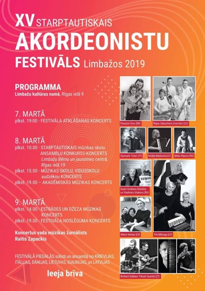 Latvia Festival Poster