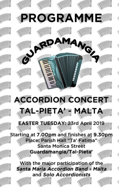 Malta concert poster
