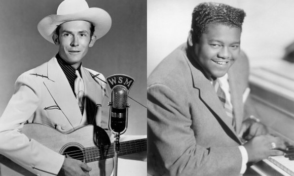 Hank Williams and Fats Domino