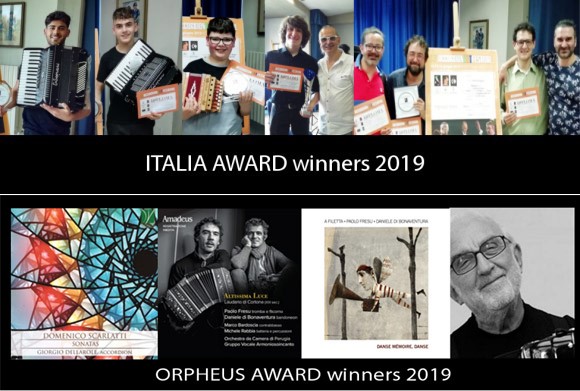 Italia award winners
