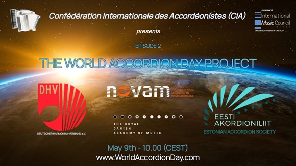 World Accordion Day header 9th May 2020