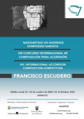 XIII Francisco Escudero International Composition Competition