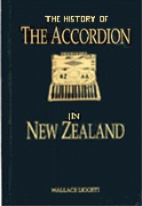 Book Cover, History of the Accordion in New Zealand