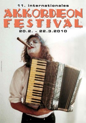 Accordion festival Vienna poster