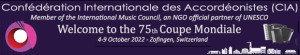 75th Coupe Mondiale header