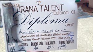 Tirana certificate