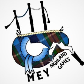 50th Mey Highland Games logo