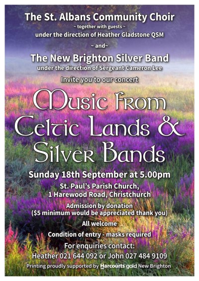 Music from Celtic Lands and Silver Bands