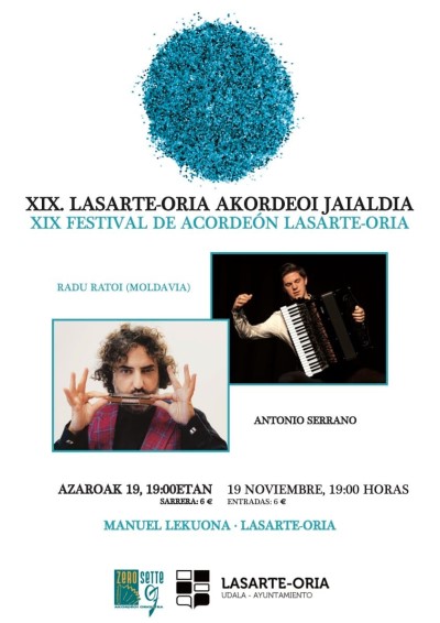XIX Lasarte-Oria International Accordion Festival poster