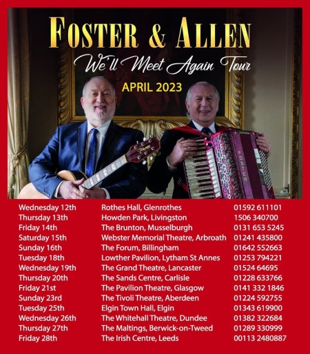 Foster & Allen We’ll Meet Again Tour