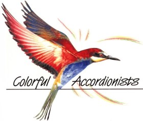 Colorful Accordionists logo