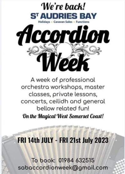 St Audries Bay Accordion Week