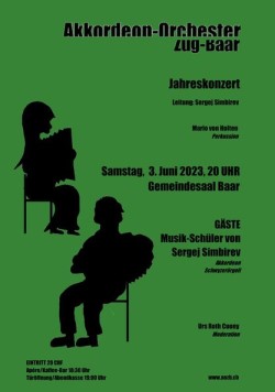 Accordion Orchestra Zug-Bar poster