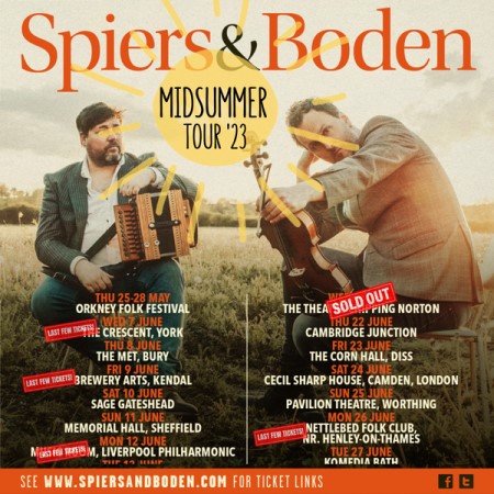 Spiers & Boden 2023 Midsummer Tour