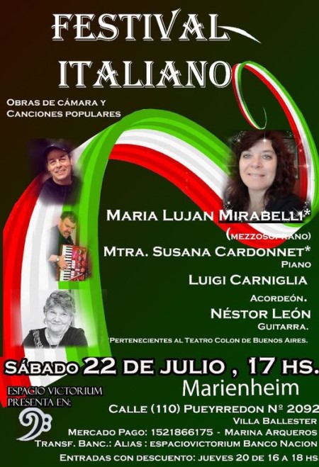 Italian Festival poster