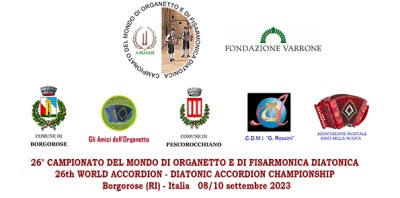 26th World Accordion & Diatonic Accordion Championships