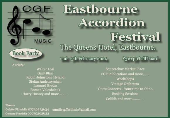 2024 Eastbourne Accordion Festival