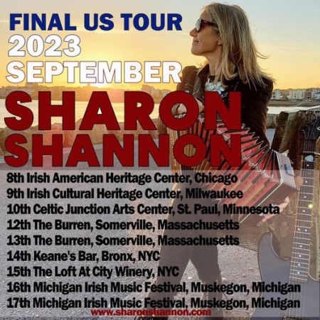 Sharon Shannon 2023 USA Tour