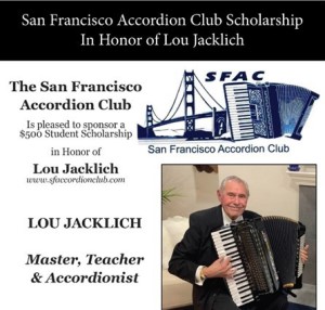 Lou Jacklich San Francisco Club Scholarship