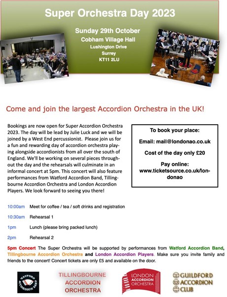 2023 Super Accordion Orchestra Day
