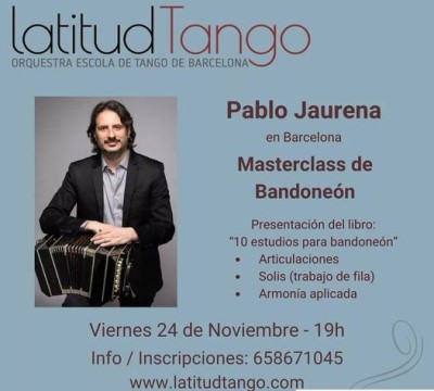 Pablo Jaurena Bandoneon Masterclass