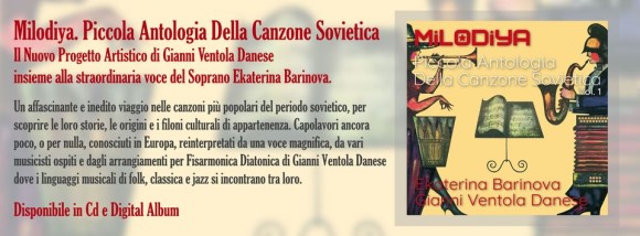 Gianni Ventola Danese: New Album “Milodiya”