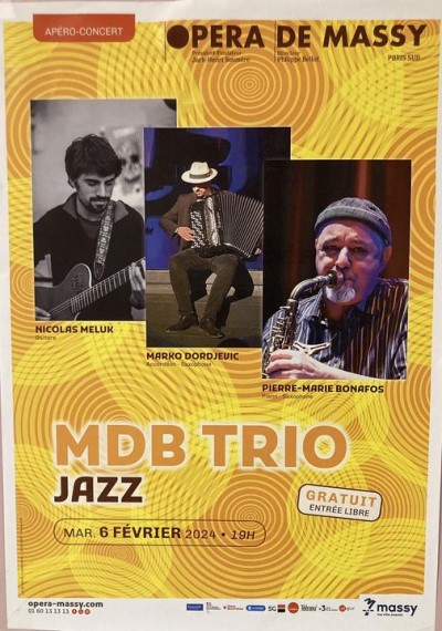 MDB Trio Jazz Concert