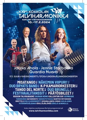 2024 Kokkola Winter Accordion Festival poster