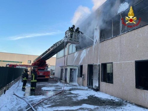 Fire at Dino Baffetti Accordion Factory