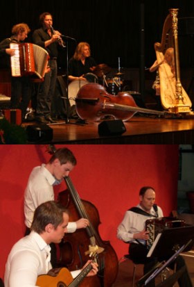 Top: Quardro Nuevo (Germany), Bottom: Trio Vadim Fyodorov (Iceland)