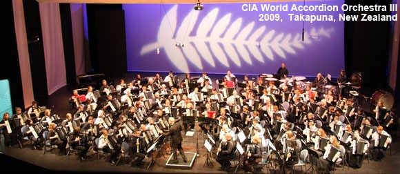 World Accordion Orchestra III - Takapuna, New Zealand