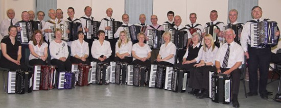 Stockport Accordion Club playing members