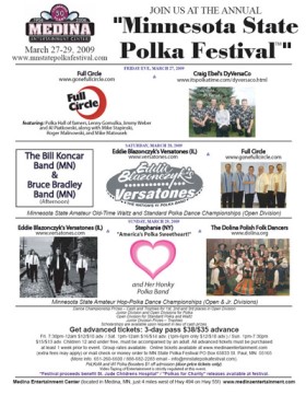 Minnesota State Polka Festival Poster