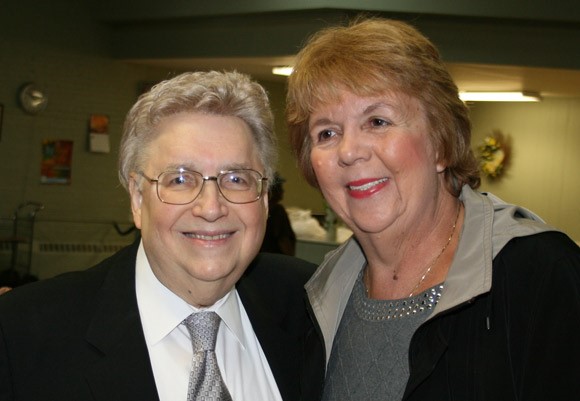 Dr. Salvatore Febbraio and AAA President Linda Soley Reed