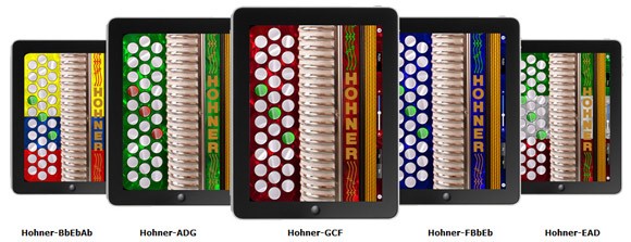 Hohner apps graphic