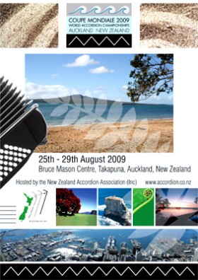 2009 Coupe Mondiale New Zealand Poster
