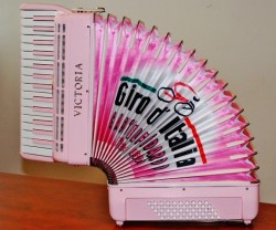 Victoria d'Italia pink accordion