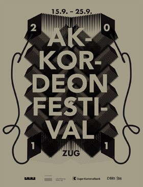 Fourth International Accordion Festival Zug logo