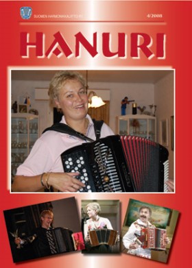 Finnish accordion magazine ‘Hanuri’, Vol. 4-2008,
