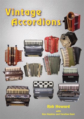 Vintage Accordions book cover by Rob Howard