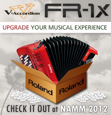 Roland FR-X1 release at NAMM