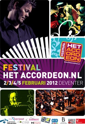 2012 Festival Het Accordeon poster