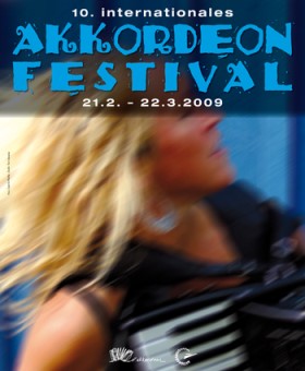 10th Vienna 2009 International Accordion Festival Poster