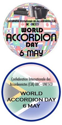 World Accordion Day logos